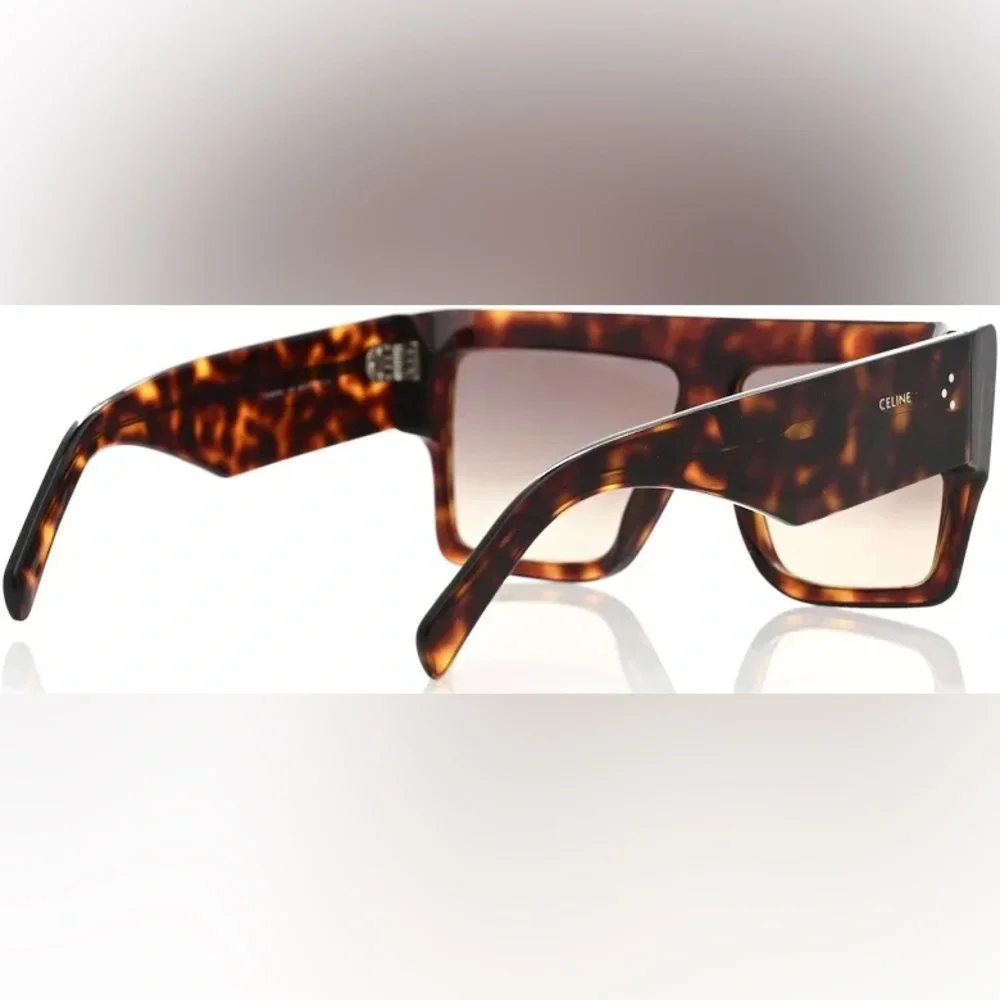 Celine Tortoise Shell Sunglasses - Picture 12 of 16
